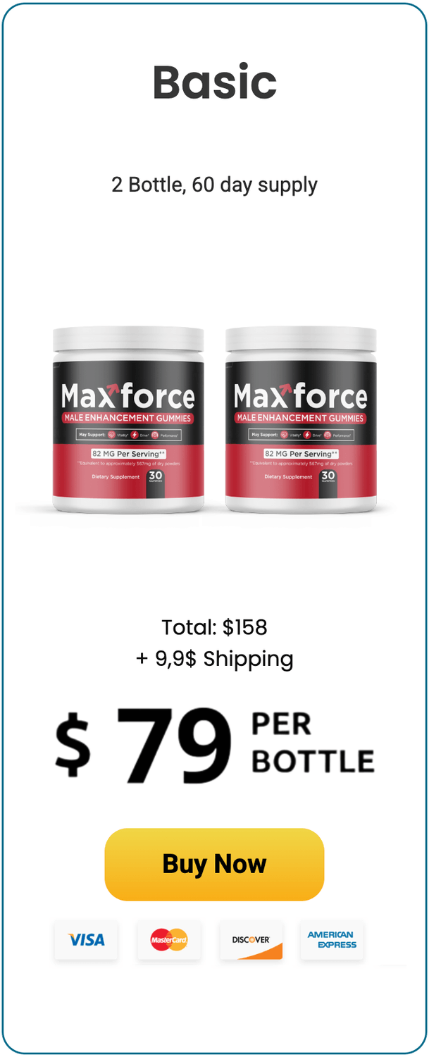 max force buy now 1 bottle