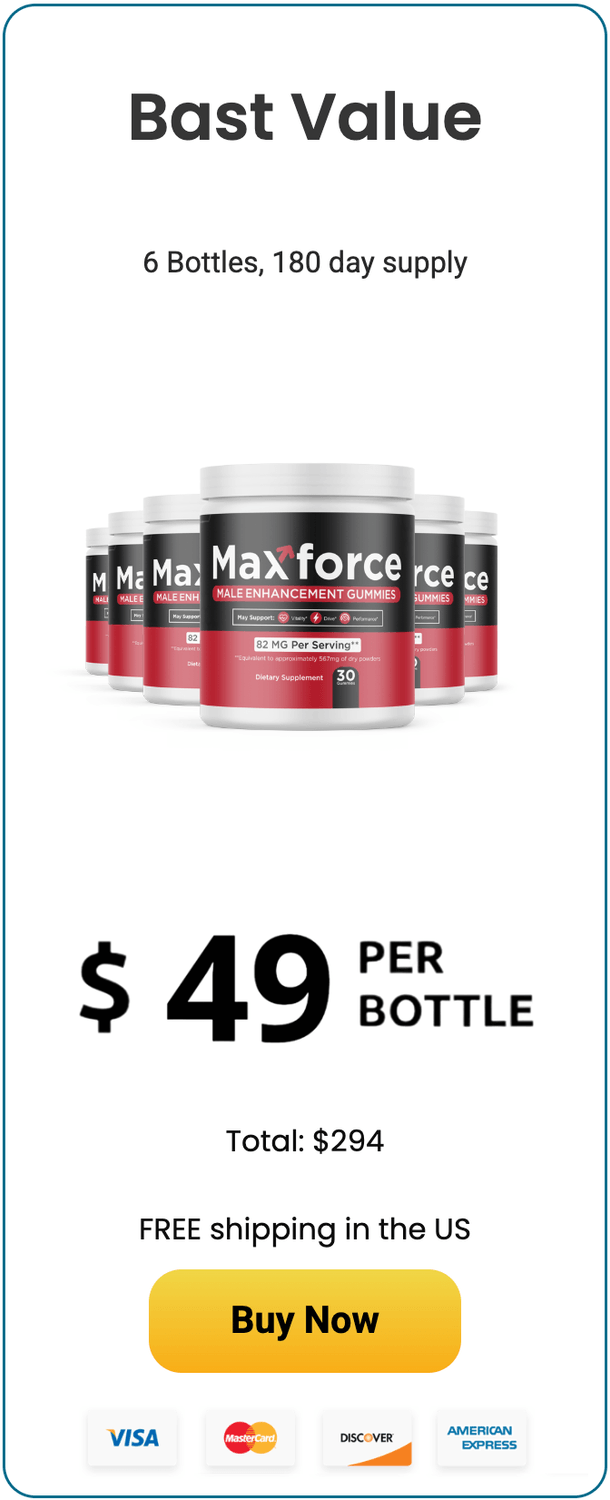 max force buy now 6 bottles