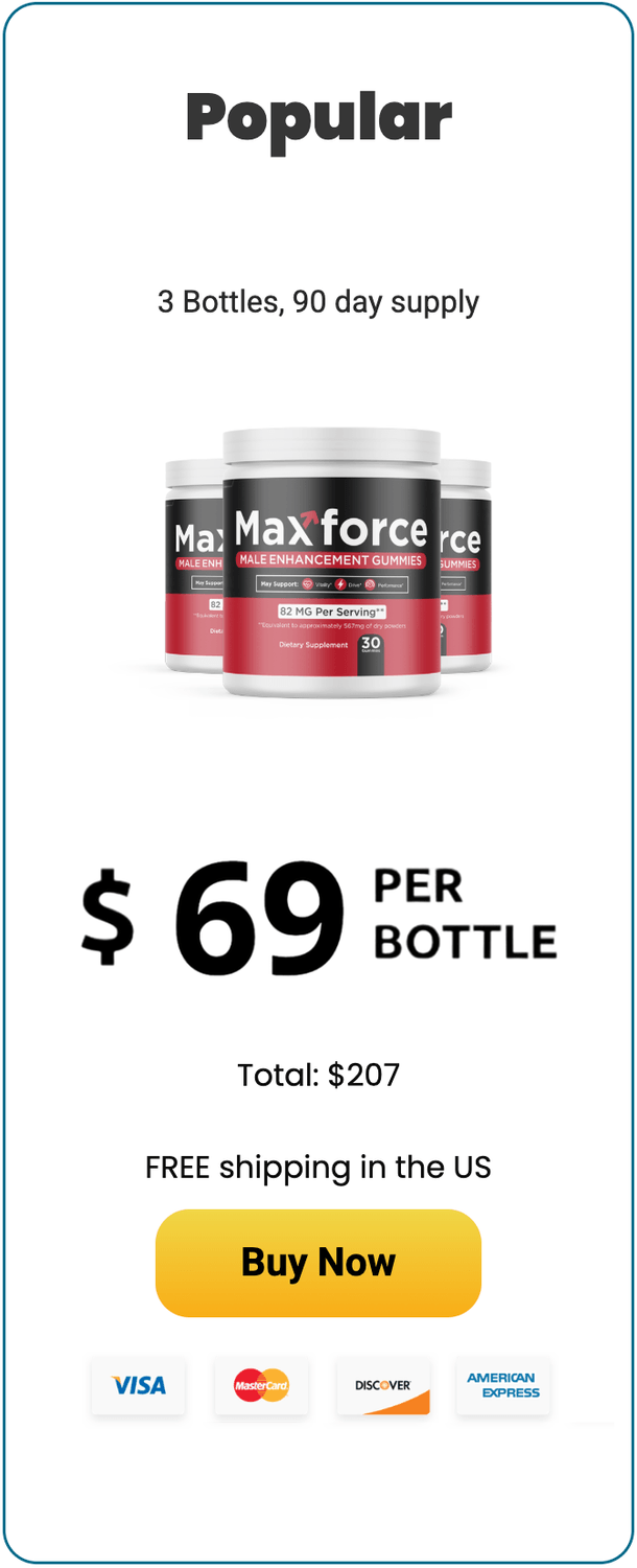 max force buy now 3 bottles